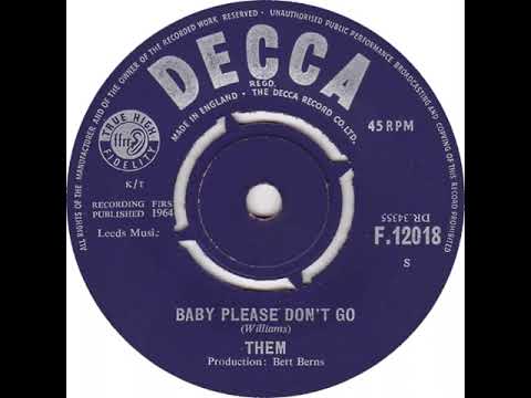 UK New Entry 1965 (1) Them - Baby Please Don't Go