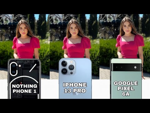 Nothing Phone 1 Vs iPhone 13 Pro Vs Google Pixel 6A | Camera Test Comparison