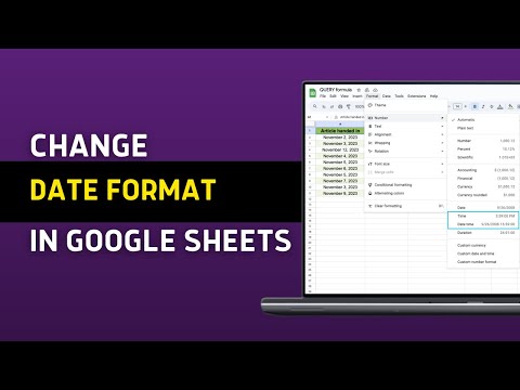 How To Change the Date Format in Google Sheets (2025 GUIDE)