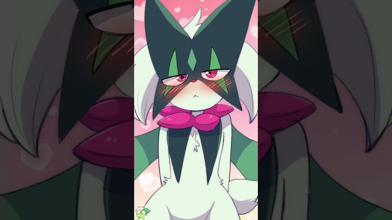 ▼マスカーニャが構ってほしそうにこちらを見ている #手書きアニメ  #ポケモンsv