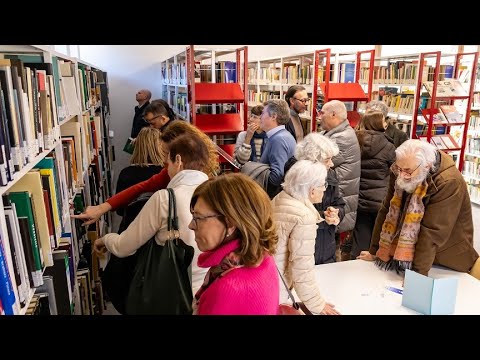 Santa Brigida, la nuova biblioteca
