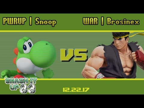 TSUGI | Brosinex (Ryu) vs PWRUP | Snoop (Yoshi) - SIU 83 - Wii U