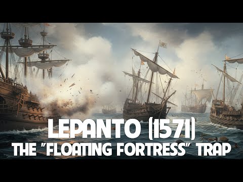 Lepanto (1571): The "Floating Fortress" Trap – How 6 Ships Stopped an Empire - Medieval Battle
