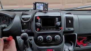 RAM ProMaster UConnect Stereo and Dash Clipboard Removal