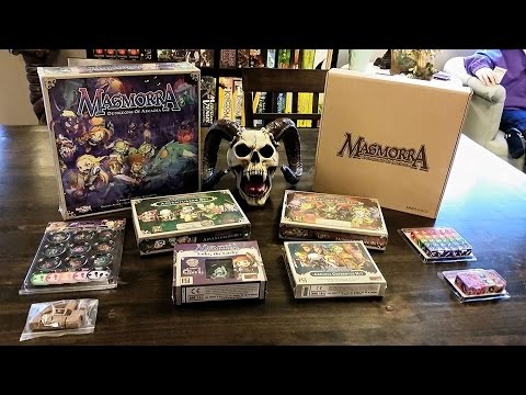 Masmorra: Dungeons of Arcadia Kickstarter Unboxing