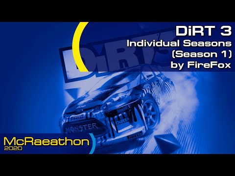 McRaeathon 3 | DiRT 3 | Individual Seasons (Season 1) | FireFox | 34:53