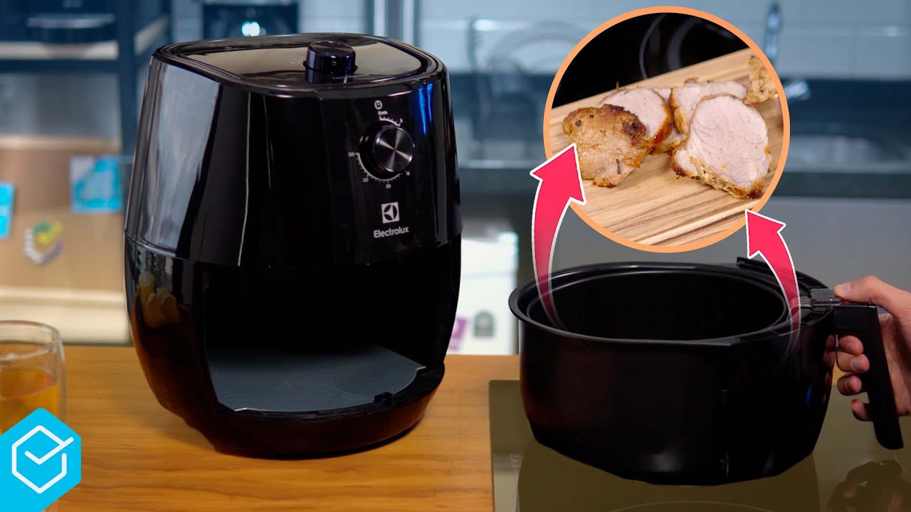 VENDE MUITO! 🔥AIR FRYER ELECTROLUX é realmente BOA? // Análise EAF10 (fritadeira sem óleo)