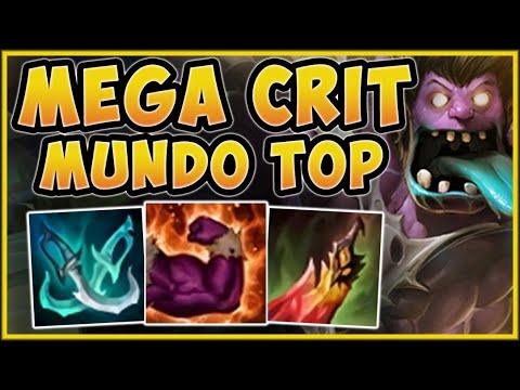 WTF! BREAK THE META!? NEW HIDDEN OP MUNDO BUILD!? MUNDO SEASON 10 TOP GAMEPLAY! League of Legends