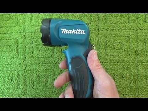 Makita Akumuliatorinis LED prožektorius DML815 LXT® • 14,4V • 18V • 160 lum video