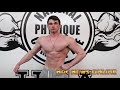 Road To The NPC Pittsburgh 2021: Cam Loughran NPC Men's Physique Posing Practice