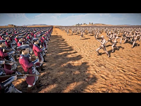 25,000 RED COAT ARMY VS 1,500,000 ZOMBIES - Ultimate Epic Battle Simulator 2 | UEBS 2