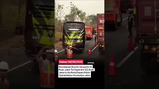 Download lagu Kecelakaan Bus Po Haryanto Di Ruas Jalan Tol Cipali Km 122 arah Jakarta mp3