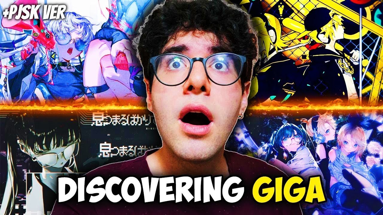 DISCOVERING GIGA! | (TOP 4 SONGS +PJSK VER) REACTION & BREAKDOWN