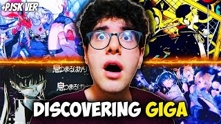 Download lagu DISCOVERING GIGA! | (TOP 4 SONGS  PJSK VER) REACTION & BREAKDOWN mp3
