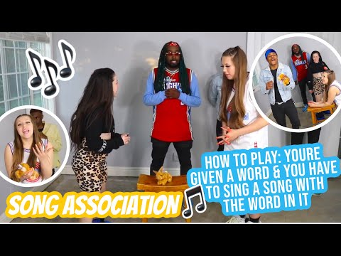 SONG ASSOCIATION GAME | W/ DMAC, DOLLA, & COURTNEY