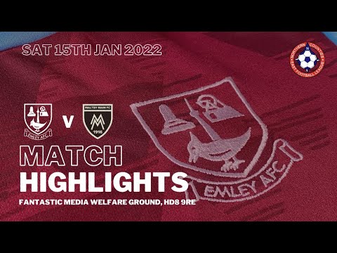 Emley AFC 2-4 Maltby Main - 15/1/22