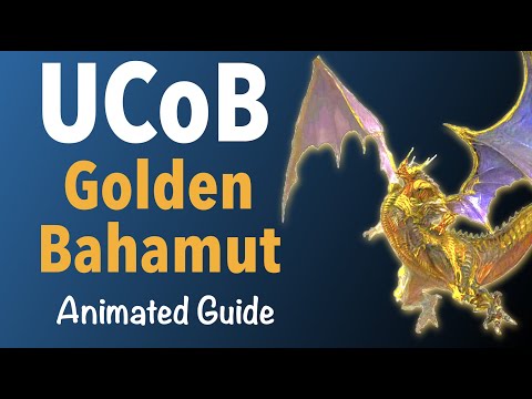 Unending Coil of Bahamut (UCoB) Ultimate Animated Guide - Golden Bahamut Phase