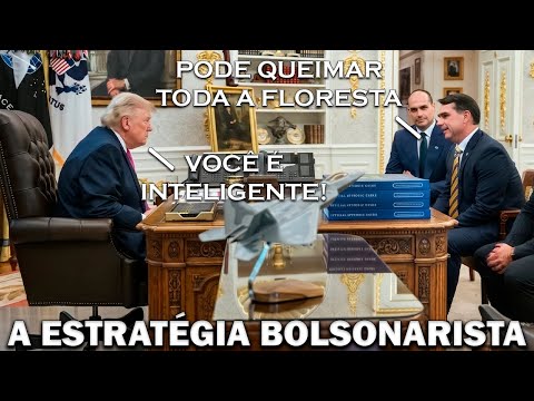 TRUMP ASSUMIU: FLÁVIO BOLSONARO É MELHOR QUE LULA