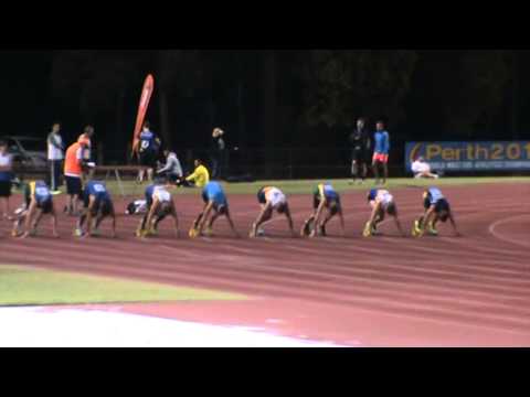 WAAS Men 100m Section 7 - 19/12/2013