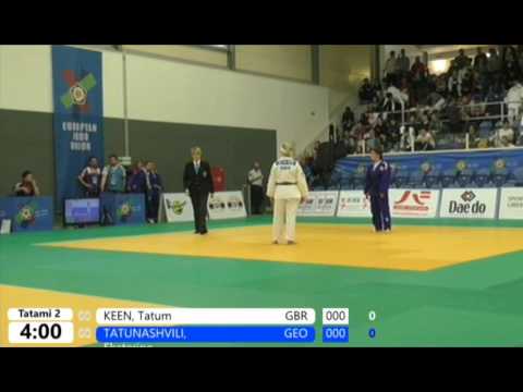 Cadet European Judo Cup - 2017 - KEEN, Tatum (GBR)-TATUNASHVILI, Ekaterine (GEO)