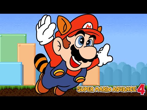 Super Mario Advance 4 (Game Boy Advance, 2003) – Full Game Session (Single Player) 🍃🦝🏰