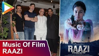Shankar–Ehsaan–Loy Talk About Music Of Film Raazi