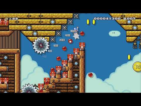 20s Speed Run: Cannon Chaos by Savvy999 - Super Mario Maker 2 - No Commentary 1bx