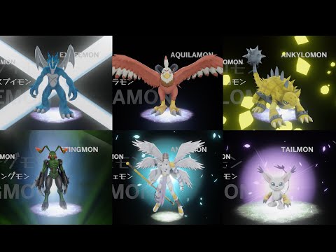 Digimon Adventure 02 All Main Digivolutions