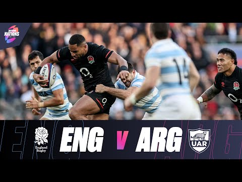 HIGHLIGHTS | England v Argentina | Unbelievably close contest | Autumn Nations Series