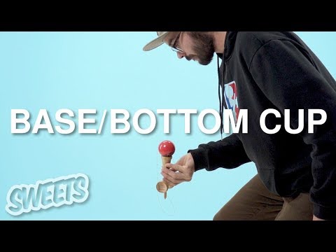 How to BASE/BOTTOM CUP - Kendama Trick Tutorial - Sweets Kendamas