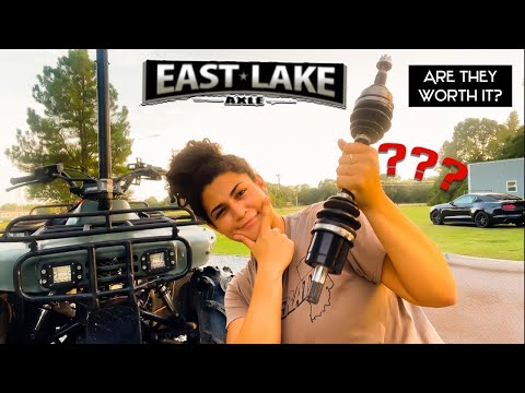 How to Replace Honda Fourtrax 300 4x4 Front Axles