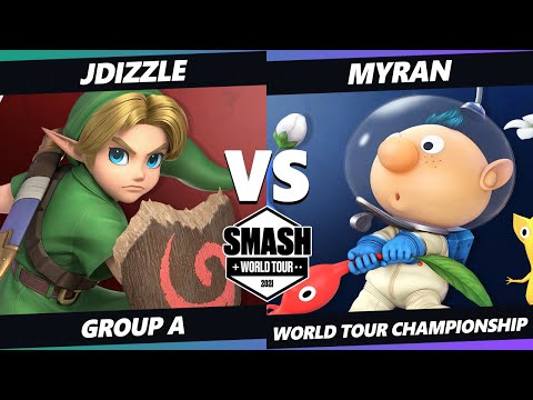 SWT Championship Group A - Jdizzle (Young Link) Vs. Myran (Olimar) SSBU Ultimate Tournament