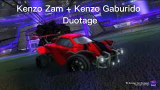 Kenzo Zam and Kenzo Gaburido Duotage montage