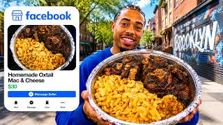 I Tried Food from Facebook Marketplace in Brooklyn New York