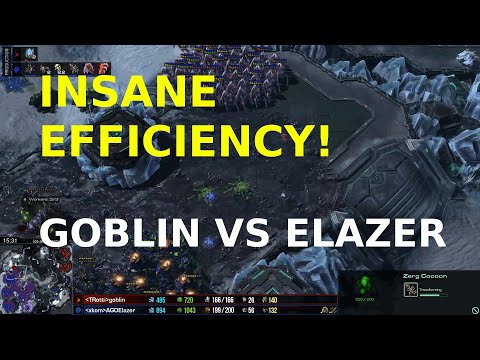 Starcraft 2 - S T A L K E R S - Goblin vs Elazer - PvZ