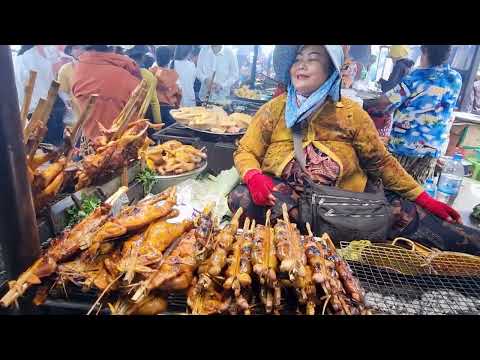 Massive Street Food Feast at Oudong Resort – Cambodian Flavors You Must Try!