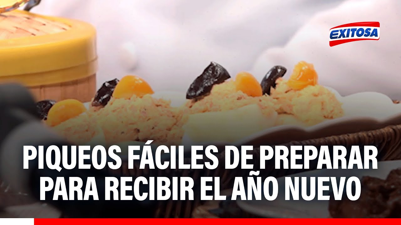 🔴🔵 Año Nuevo 2026: 'El Chef del Pueblo' presenta platillos fáciles de preparar para la celebración
