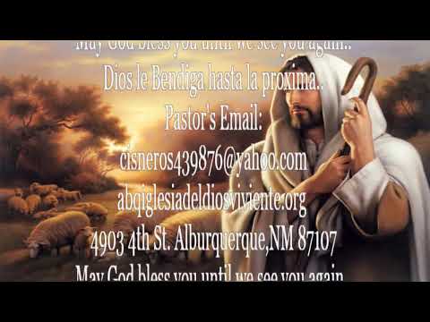 04/11/2021Sun.(M)"Misterio Matrimonial" Bro. Bernabe G. Garcia", "Perfect Strength" Bro Gabriel Vega