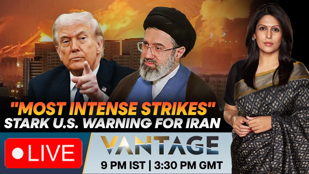 LIVE: U.S. Warns Iran of "Most Intense Strikes" on 11th Day of War | Vantage with Palki Sharma |N18G