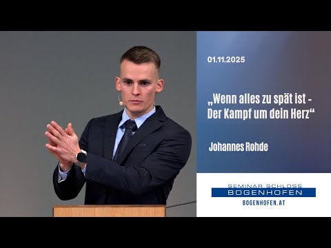 When it's all too late – The fight for your heart - Johannes Rohde | November 1, 2025