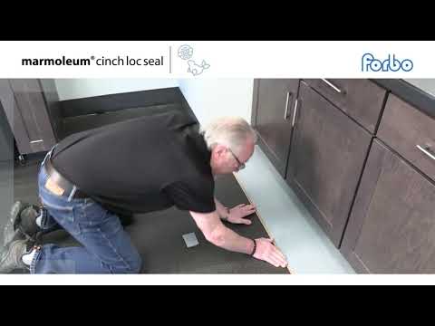 Marmoleum CinchLoc Seal Installation | Forbo Flooring Systems