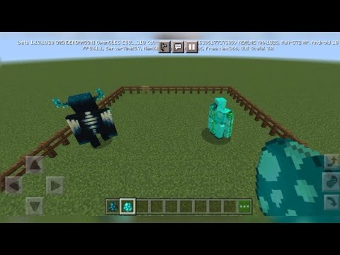 Warden Vs Diamond Golem