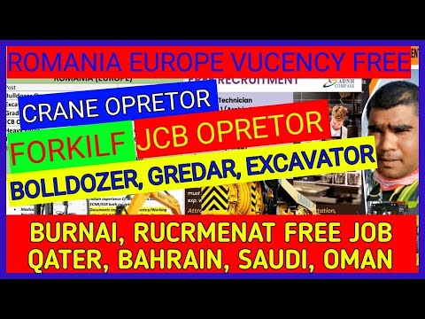 ROMÉNIA EUROPA VUCENCY ||GUNTE, FORKILF, JCB, BOLDOZER, JOB||BURNAI|JOB AL TRADE |