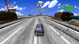Daytona USA - Expert Course (Seaside Street Galaxy) with Easy Settings