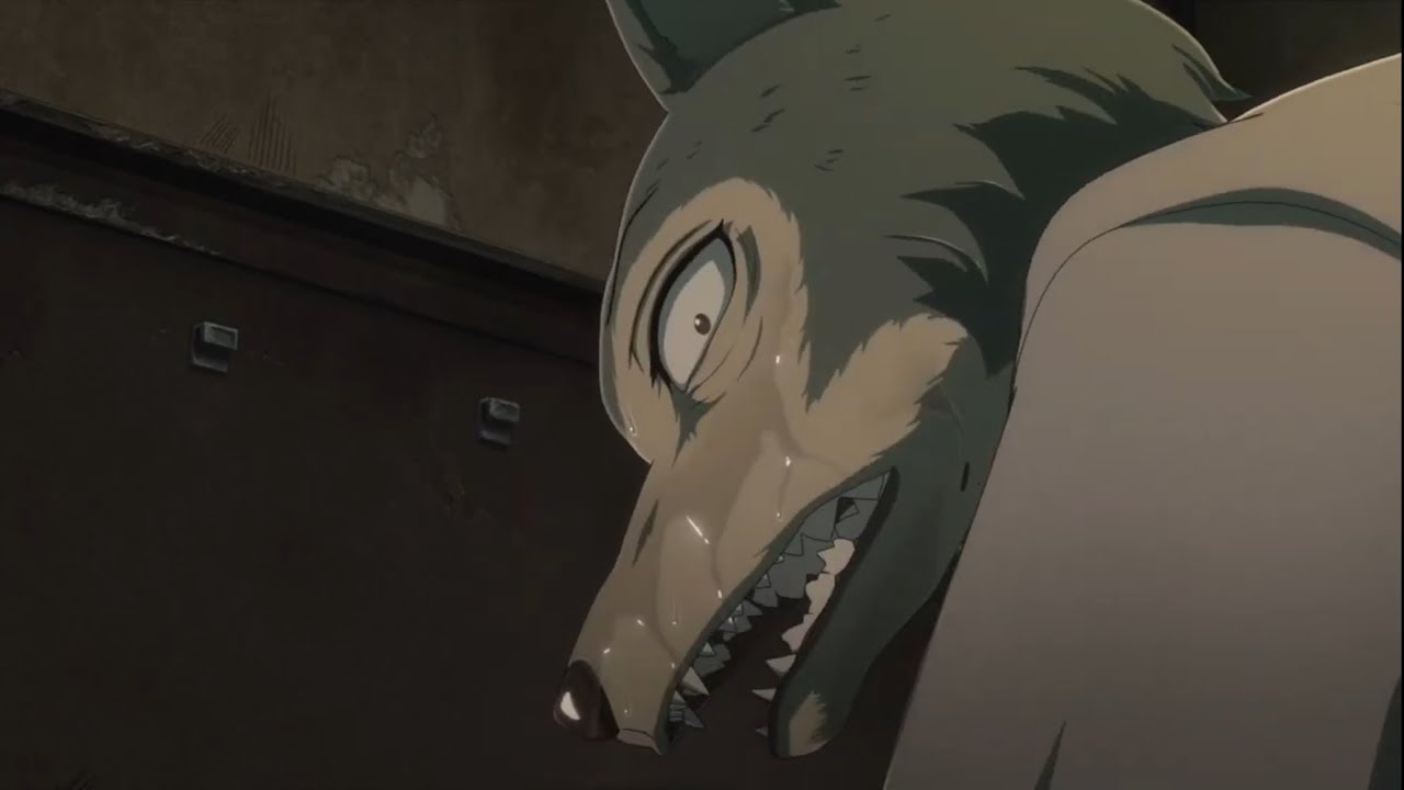 Legoshi trying to resist his dark urges | Beastars Season 3 | English Dub
