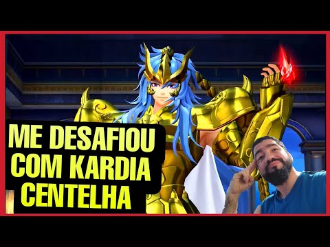 Enfrentando Kardia Centelha nos Duelos Galácticos - Saint Seiya Awakening