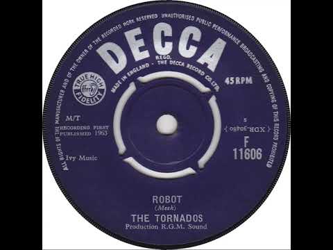 UK New Entry 1963 (62) The Tornados - Robot