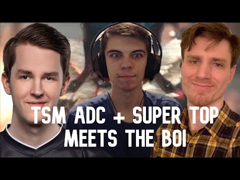 TSM KOBBE AND HASHINSHIN MEET THE BOI! -Kled Mid Gameplay! -League Of Legends