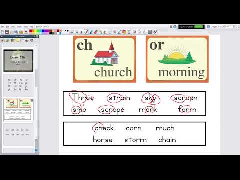Kindergarten Letters & Sounds lesson 136 part 1