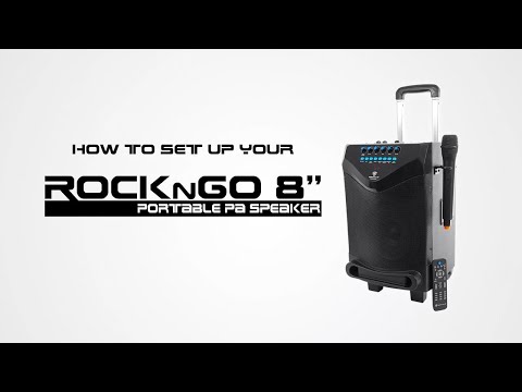 Rockville 8" Portable YouTube Bluetooth Karaoke Machine/System+(3) Microphones image 20